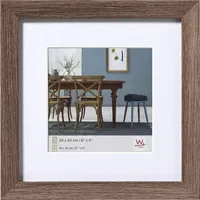 Walther Fiorito Holzrahmen nussbaum 20x20 cm 1 St.