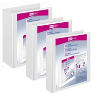 Veloflex 10 VELOFLEX VELODUR® Präsentationsringbücher 2-Ringe weiß 2,0 cm