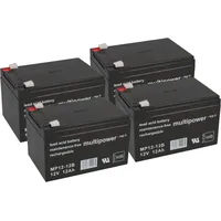 Multipower Ersatzakku für Belkin OmniGuard F6C320-RKM-2U Markenakku mit VdS
