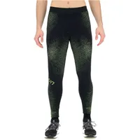 Uyn Exceleration lange Laufhose Herren black/yellow fluo M