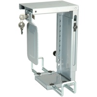 Roline Mini-PC-Halter, abschliessbar, silber