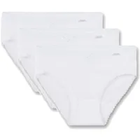 Sanetta Mädchen 3er Pack Jazzpants | Slip Unterhose Weiß