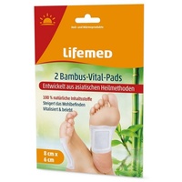Lifemed Bambus-Vital-Pads 80 x 60 mm, 2er Pack