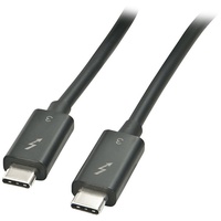 Lindy Thunderbolt 3 USB-C Kabel schwarz, 2m (41557)