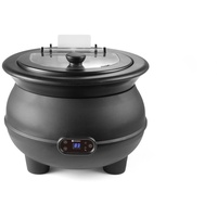 HENDI Suppenkessel, 8 Liter, Durchmesser 370x300mm 230V/450W, ⌀370x(H)316mm
