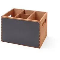 HENDI Besteckkorb mit Kreidetafeln 21 x 15 x 15