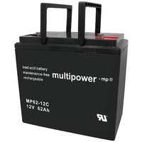 Multipower MP62-12C 12V 62Ah Zyklenfest