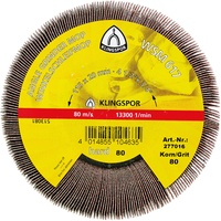KLINGSPOR Schleifmoprad WSM 617 120 braun Ø125xB20mm M14