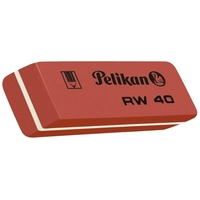 Pelikan 619551 Kunststoff-Radierer Epure, oval Weiß