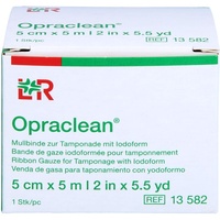 Avitamed GmbH Opraclean Mullbinde Z.tampon.m.jodoform 5 cmx5 M