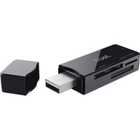 Trust 21934 Nanga USB-2.0-Kartenlesegerät schwarz