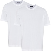 SCHIESSER American T-Shirt weiss M 2er Pack