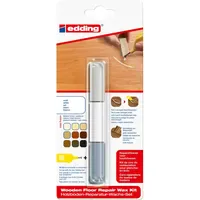 Edding 8902 Wachs 4-8902-1-4049 Parkett- & Laminat-Reparaturset 3 mischbare