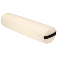 Tectake tectake® Massage Vollrolle aus Kunstleder - beige