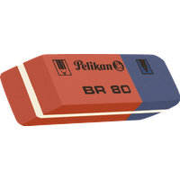 Pelikan Radierer BR80 rot-blau (619577)