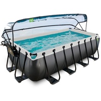 EXIT TOYS Black Leather Pool Set 400 x 200
