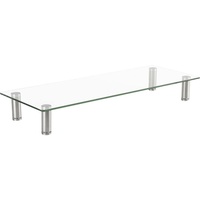 SpeaKa Professional Monitor-Erhöhung Höhen-Bereich: 75 bis 90 mm Transparent