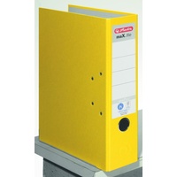 Herlitz maX.file nature plus Ordner gelb Karton 8,0 cm