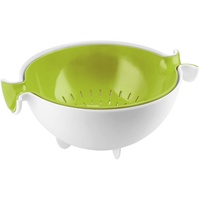 Guzzini - Kitchen Active Design, Schüssel mit Behälter Spin&Drain