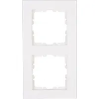 Kopp Abdeckrahmen 2-fach, reinweiß 402629005