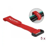 DeLock Klett-Kabelbinder mit Schlaufe 150mm x B 20 mm