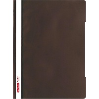 Herlitz Schnellhefter Quality Kunststoff braun DIN A4