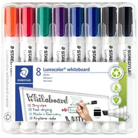 Staedtler 351 B WP8X Whiteboard-Marker farbsortiert 2,0 - 5,0