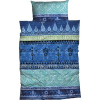 Casatex Indi Satin waterblue 155 x 220 cm +