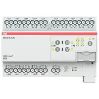 ABB SAH/S16.16.7.1 Schalt-/Jalousieaktor, 16fach, 16 A, REG