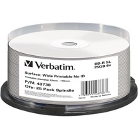 Verbatim BD-R 25GB 6x Speed wide printable NO-ID