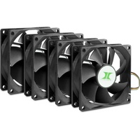 Inter-Tech IPC Fan Set, 80mm, 4er-Pack (88887290)