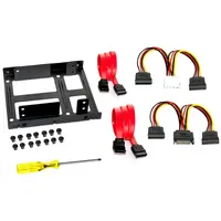 Fantec Einbaurahmen für 2x 2,5 Zoll HDD/SSD