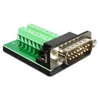DeLock 65275 - Sub-D 15 Pin Stecker > Terminalblock