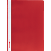 Herlitz Schnellhefter Quality Kunststoff rot