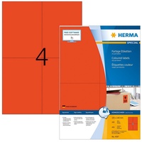 Herma Etiketten 4397 rot 105,0 x 148,0 mm