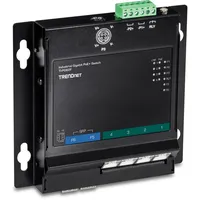 TRENDNET TI Hardened Industrial Gigabit Switch, 4x RJ-45, 2x