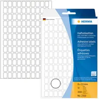 Herma Vielzwecketiketten 2310 Weiß 8 x 12 mm 32