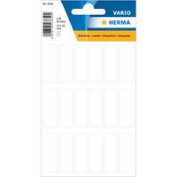 Herma Vielzweck-Etiketten, 12x34mm, weiß, 10er-Pack (900 Etiketten) (3650#10)