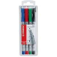 Stabilo OHPen universal Folienstifte-Set farbsortiert non-permanent 4 St.