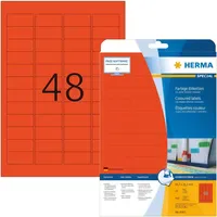 Herma Adressetiketten 4367 rot 45,7 x 21,2 mm 20