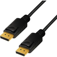 Logilink DisplayPort Anschlusskabel DisplayPort Stecker, DisplayPort Stecker 1.00m Schwarz