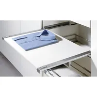 Hettich Amari 200 Tablarauszug Stahl silber