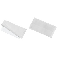 Durable Pocketfix tr 105x60mm mit Verschlusskappe für Visitenkarten, 10