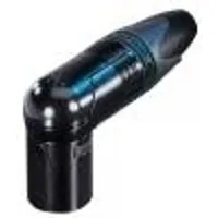 Neutrik NC7MRX-B XLR-Steckverbinder Stecker, gewinkelt Polzahl: 7 Schwarz 1St.