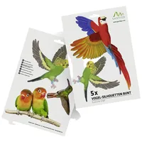 Gardigo Stickers Native Birds Fensteraufkleber Vogelbild Funktionsart Abschreckung 1