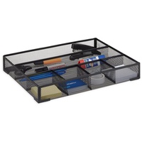 Relaxdays Schreibtischorganizer Metall groß