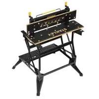 Stanley Workmate Deluxe mit Bambus-Arbeitsplatte u