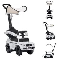 Lorelli Kinder Rutschauto Mercedes Benz G350D, Sonnendach, Schiebestange, Musik