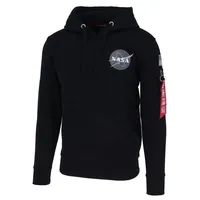 Alpha Industries Space Shuttle Kapuzenpullover Black S
