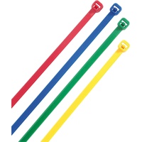 HEIDEMANN Kabelbinder farbig sort. 150x3,6mm,100St.